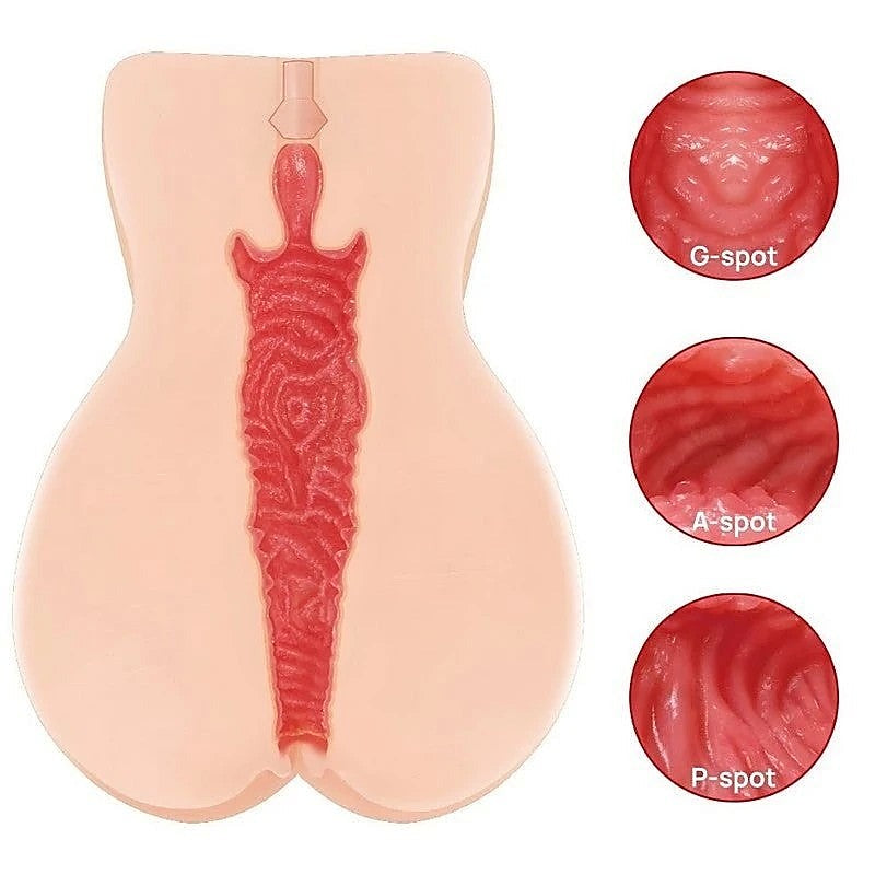 Vanilla Onahole 004 Dual Layer Vagina Stroker by Kokos - Masturbators and Strokers