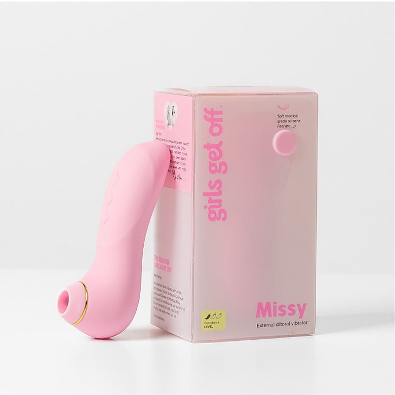 Missy Air Pulse Clitoral Stimulator by Girls Get Off - Clit Ticklers and Pulsators