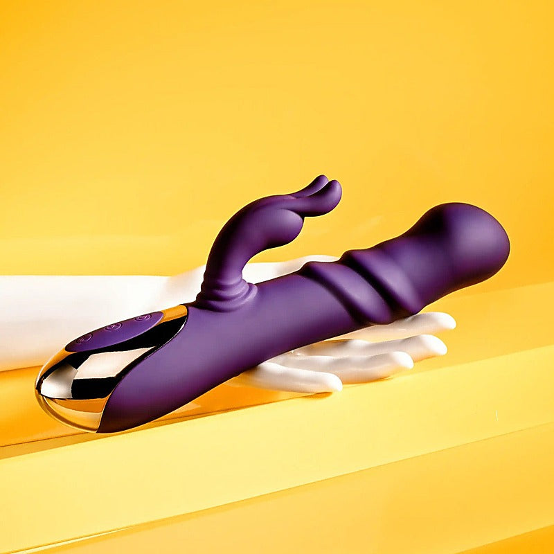 Bunny Punch Twirling Rabbit Vibrator by Evolved - Rabbit Vibrators