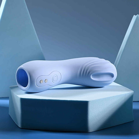 GOOD POINT Hollow Vibrating Finger Stimulator by Selopa - Finger and Tongue Vibrators
