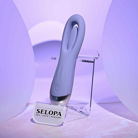 Selopa IN A FLAP Rechargeable Flicking Stimulator - Clit Ticklers and Pulsators
