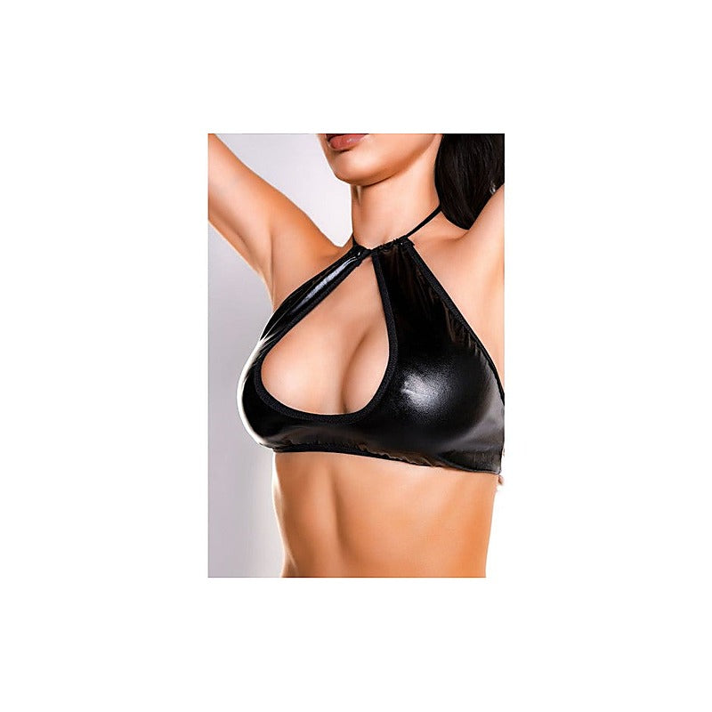 Glossy Brianna Sexy Women's Wetlook Lingerie Set by ToyFa - Her Fetish