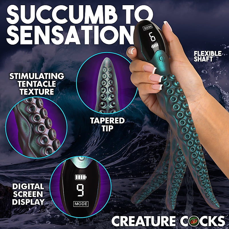 Tentavibe Silicone Vibrator by Creature Cocks - Vibrating Dildos
