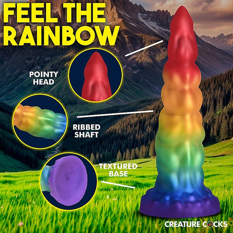 Magic Rider Unicorn Silicone Dildo by XR Brands - Realistic Dildos