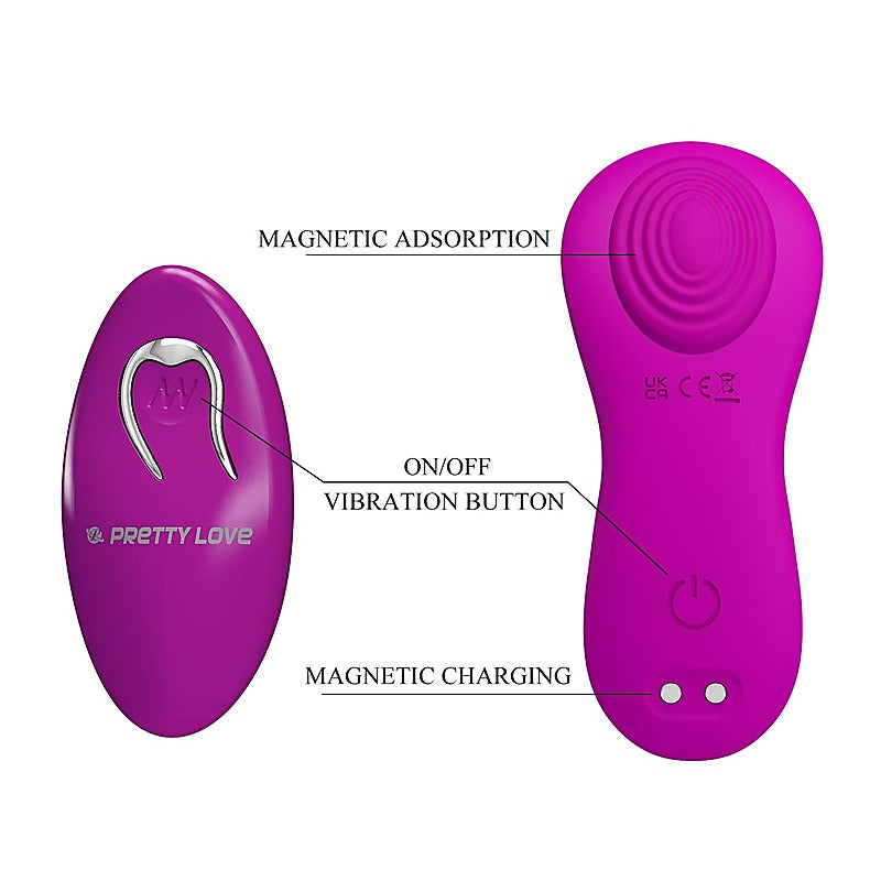 Rechargeable Zico Panty Vibrator by Baile - Remote Control Vibrators