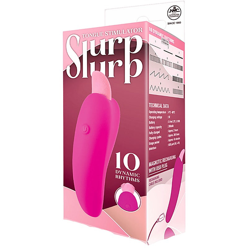 Excellent Power Slurp Slurp Adult Tongue Stimulator - Finger and Tongue Vibrators