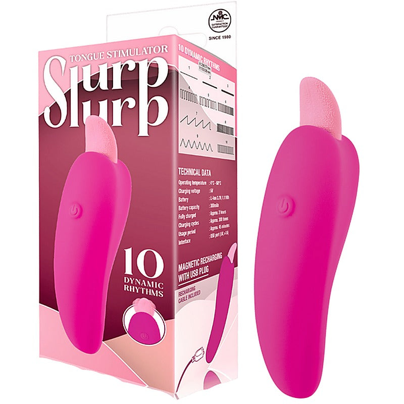 Excellent Power Slurp Slurp Adult Tongue Stimulator - Finger and Tongue Vibrators