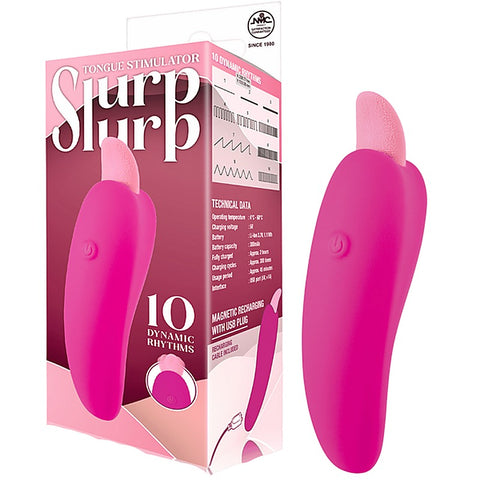 Excellent Power Slurp Slurp Adult Tongue Stimulator - Finger and Tongue Vibrators