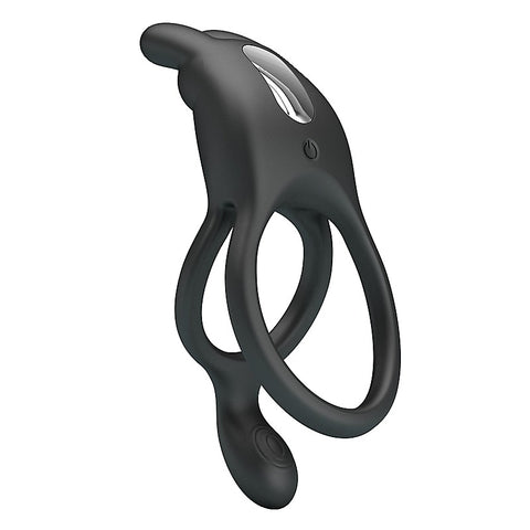 Rechargeable Seth Cock Ring by Baile - Vibrating Cock Rings
