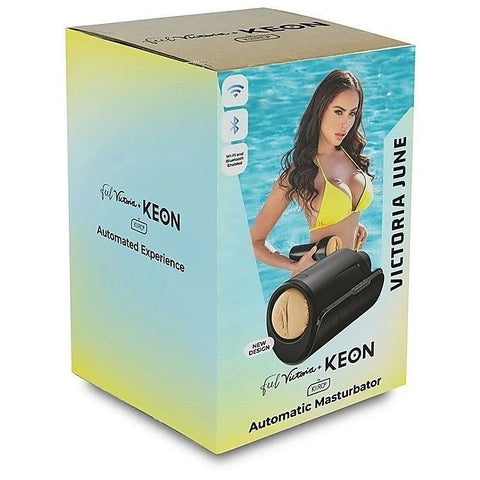 Kiiroo Keon WiFi Combo Set With Feel Victoria June Stroker - Masturbators and Strokers