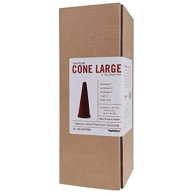 Professional Cone Butt Plug Large by Tantus - Butt Plugs