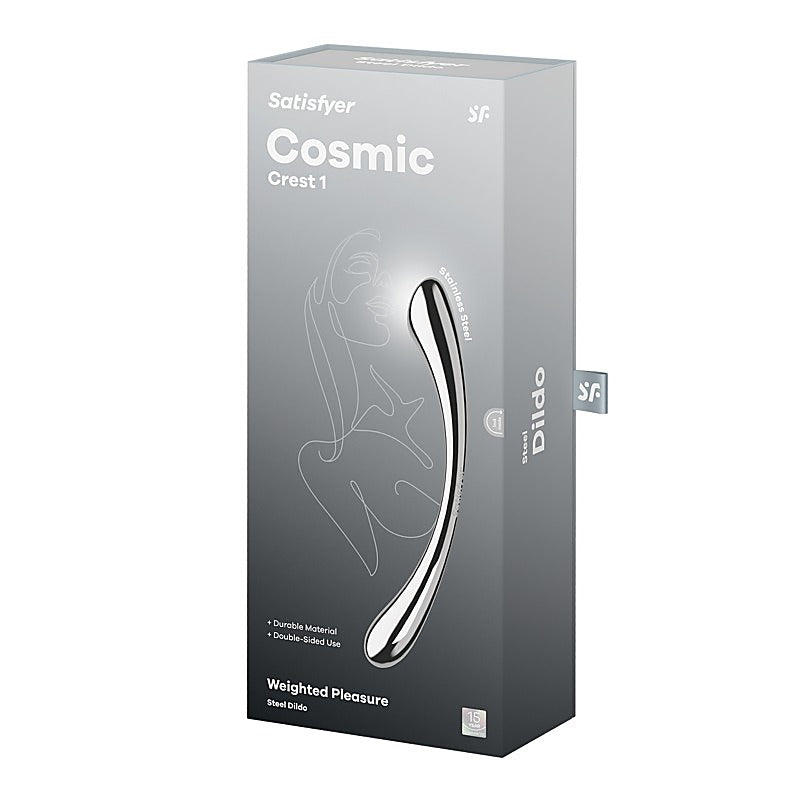 Satisfyer Cosmic Crest 1 High Quality Metal Dildo - Steel Sex Toys