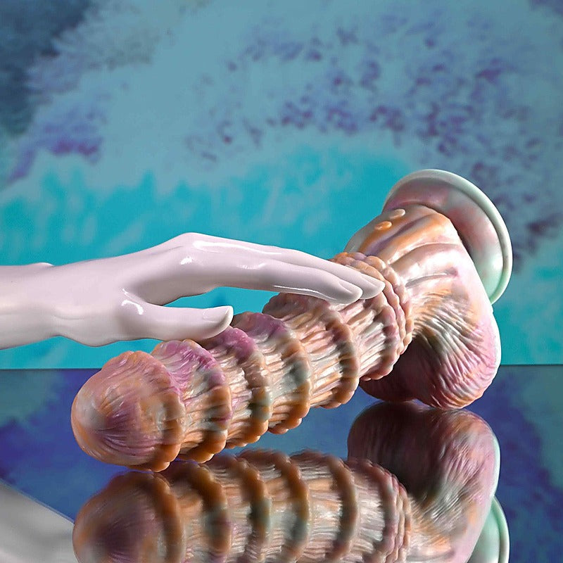 FANTASY Vibrating Dildo with Remote by Evolved - Vibrating Dildos
