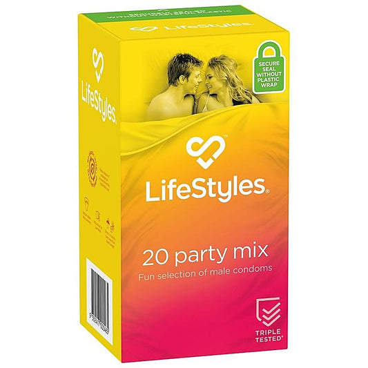 LifeStyles Healthcare Party Mix 20pk Condoms