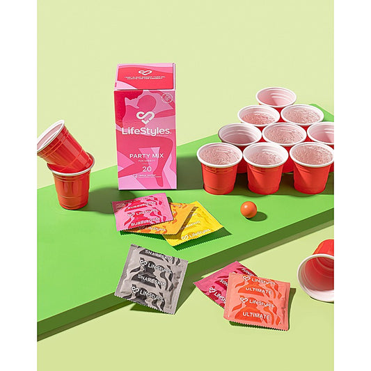LifeStyles Healthcare Party Mix 20pk Condoms