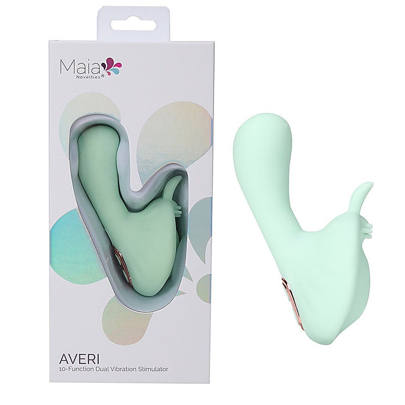 AVERI USB Rechargeable Clitoral Vibrator by Maia Toys - Clit Ticklers and Pulsators