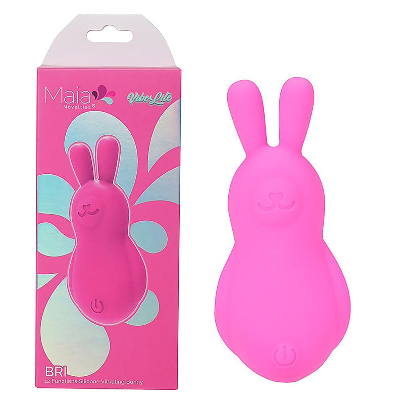 Maia BRI USB Rechargeable Vibrating Bunny Bullet - Bullet Vibrators