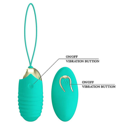 IAN Vibrating Egg with Wireless Remote by Party Up - Love Eggs and Kegel Exercisers