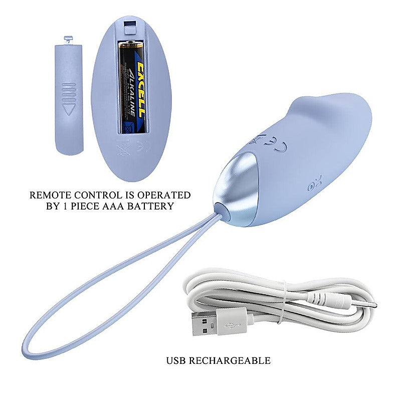 Rechargeable Vibrating Egg with Remote by Party Up - Love Eggs and Kegel Exercisers