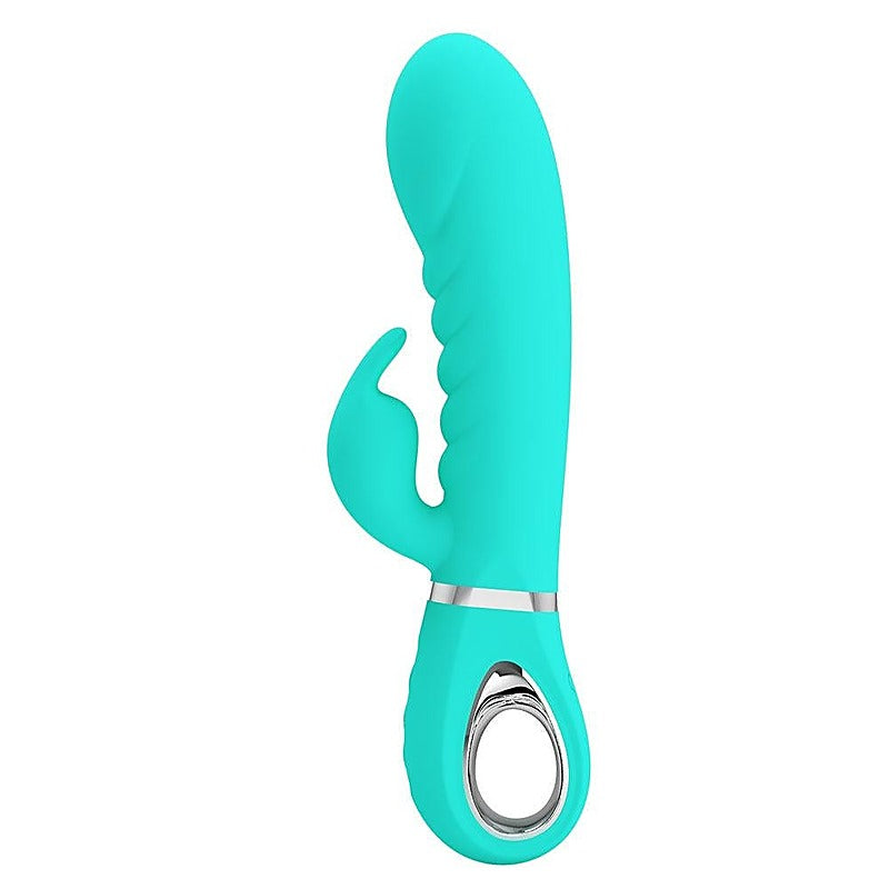 EDWARD USB Rechargeable Rabbit Vibrator by Party Up - Rabbit Vibrators