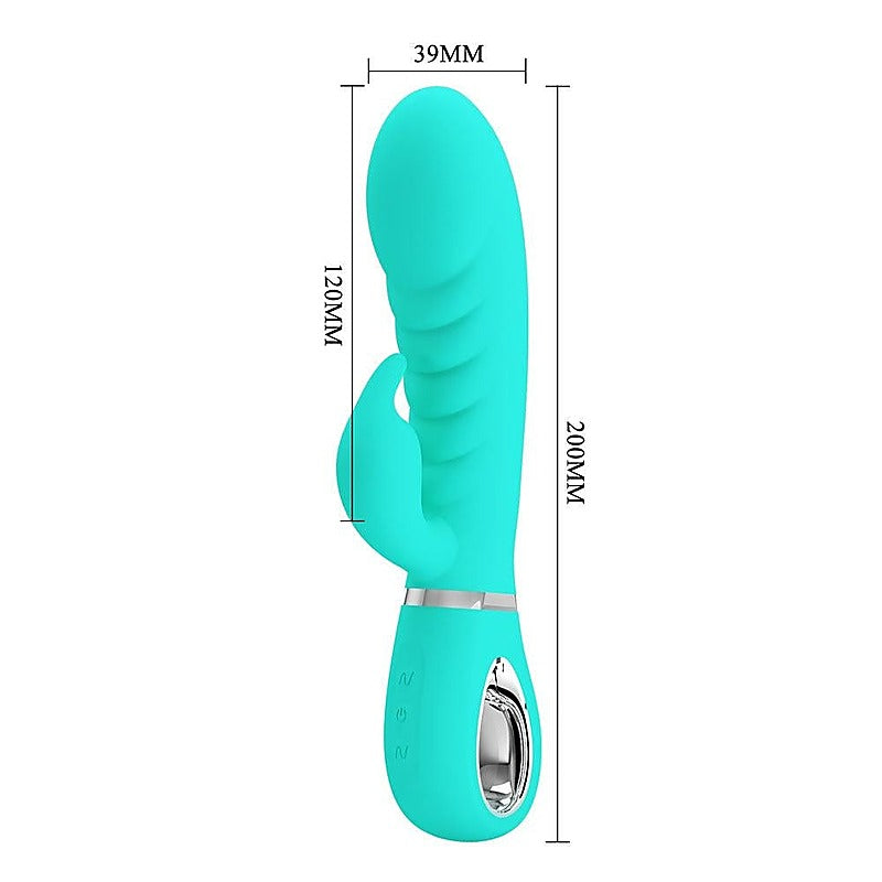 EDWARD USB Rechargeable Rabbit Vibrator by Party Up - Rabbit Vibrators