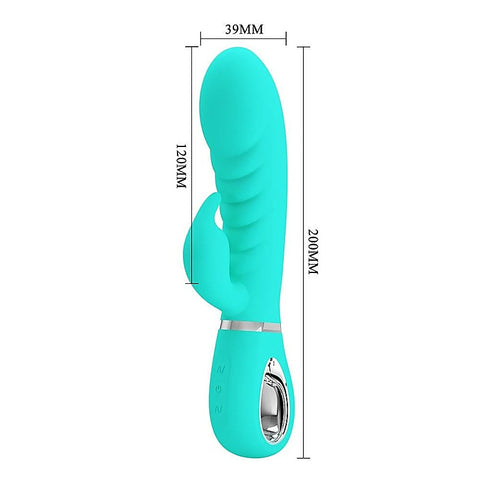 EDWARD USB Rechargeable Rabbit Vibrator by Party Up - Rabbit Vibrators