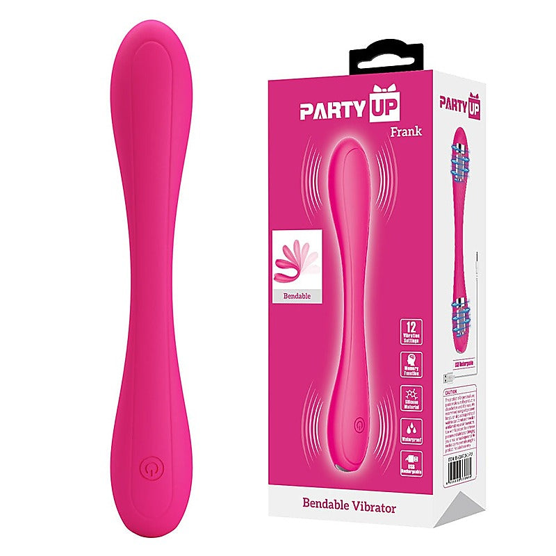 FRANK Bendable G-Spot Vibrator by Party Up - G-Spot Vibrators