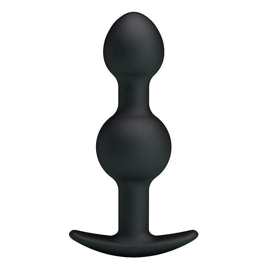 Party Up JAMES Beaded Silicone Butt Plug - Butt Plugs