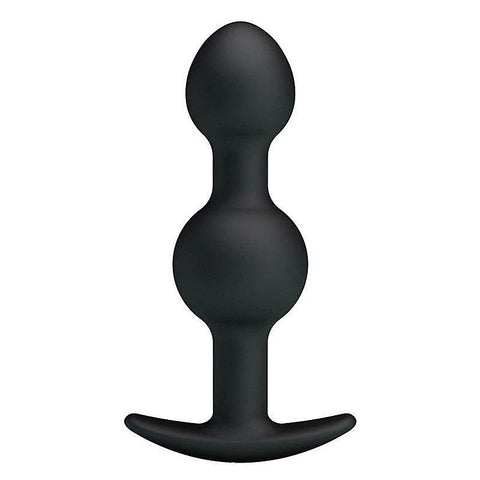 JAMES Beaded Silicone Butt Plug by Party Up - Butt Plugs