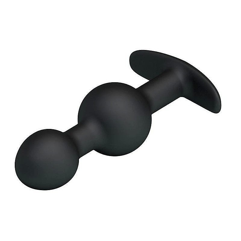 JAMES Beaded Silicone Butt Plug by Party Up - Butt Plugs
