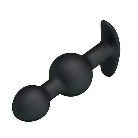 JAMES Beaded Silicone Butt Plug by Party Up - Butt Plugs