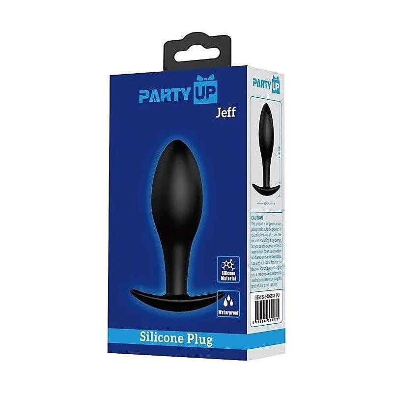 Premium JEFF Silicone Butt Plug by Party Up - Butt Plugs