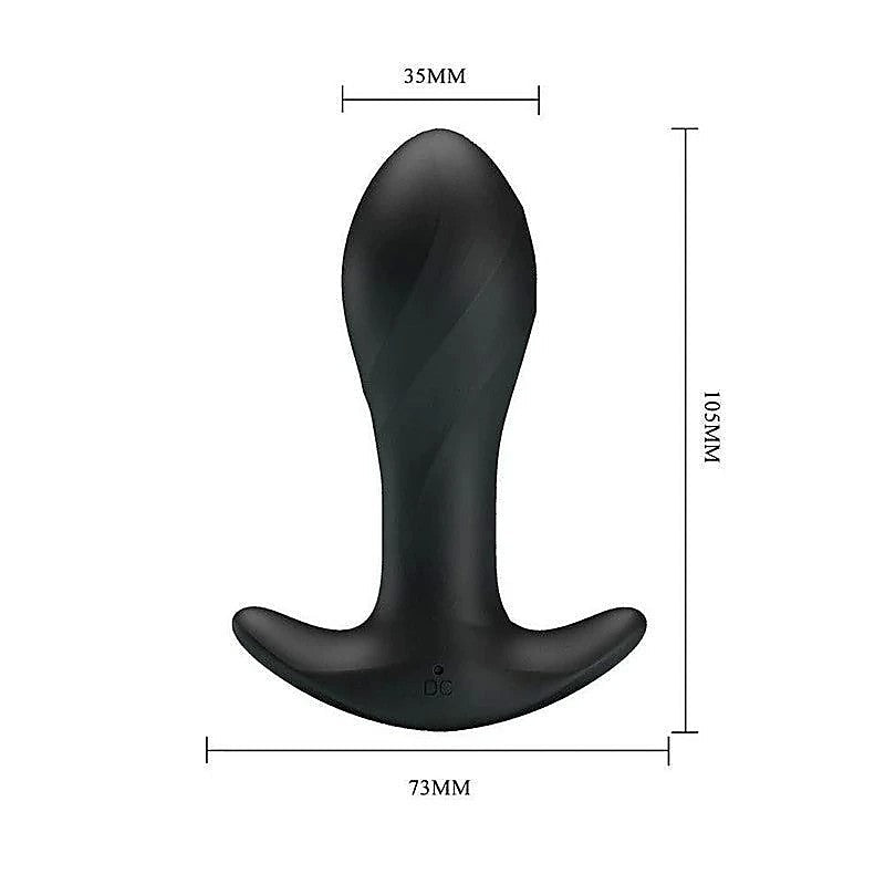KEITH USB Rechargeable Vibrating Butt Plug by Party Up - Butt Plugs