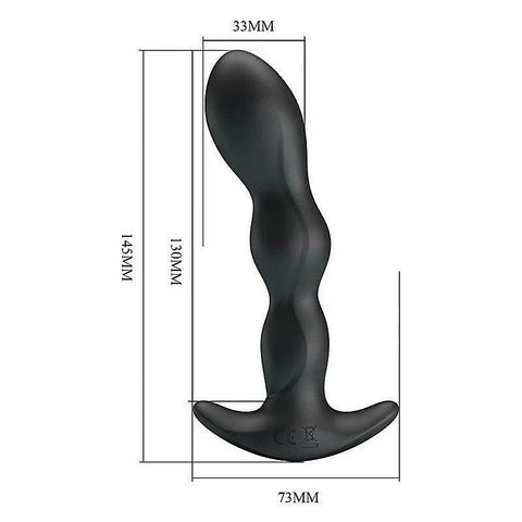 JIM USB Rechargeable Vibrating Butt Plug by Party Up - Butt Plugs