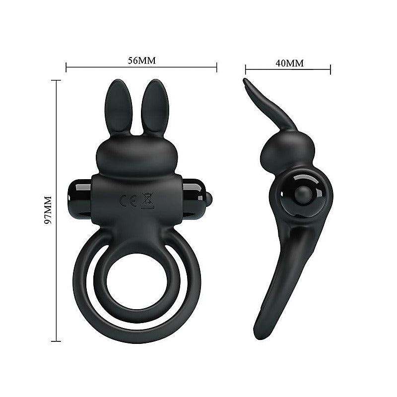 LAWRENCE Vibrating Cock & Balls Ring by Party Up - Vibrating Cock Rings