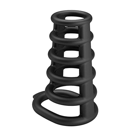 KIM Men's Stretchy Cock Ring Cage by Party Up - Stretchy Cock Rings