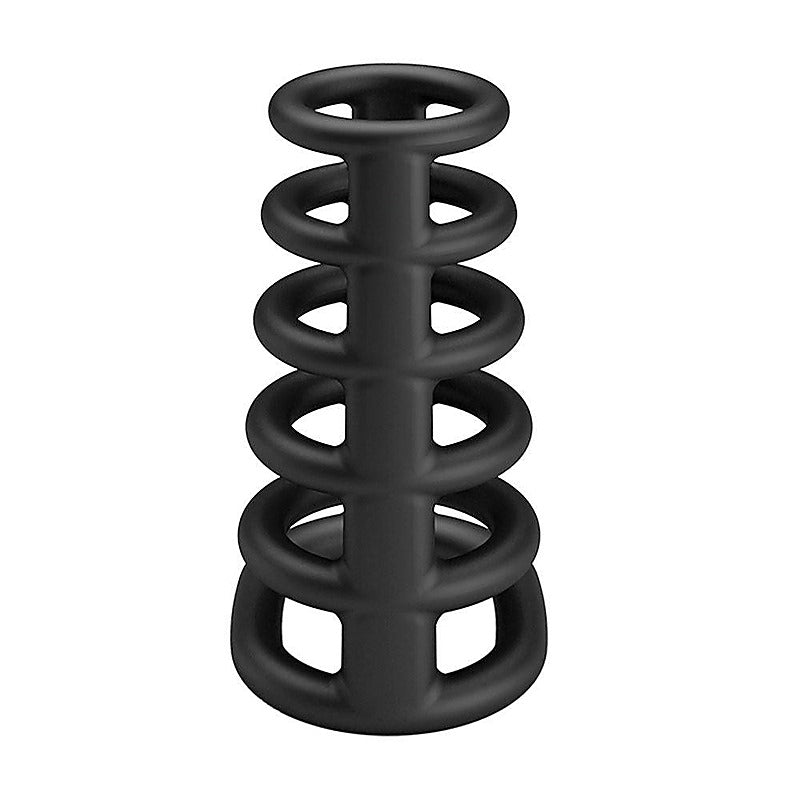 KIM Men's Stretchy Cock Ring Cage by Party Up - Stretchy Cock Rings