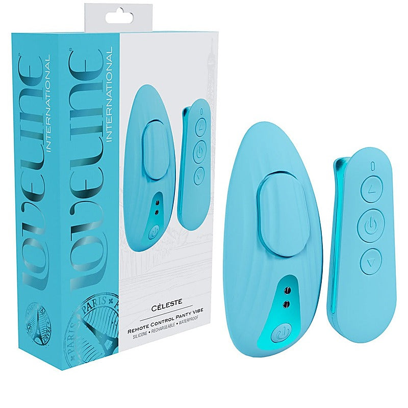 LOVELINE Celeste Remote Controlled Panty Vibe by Shots Toys - Remote Control Vibrators