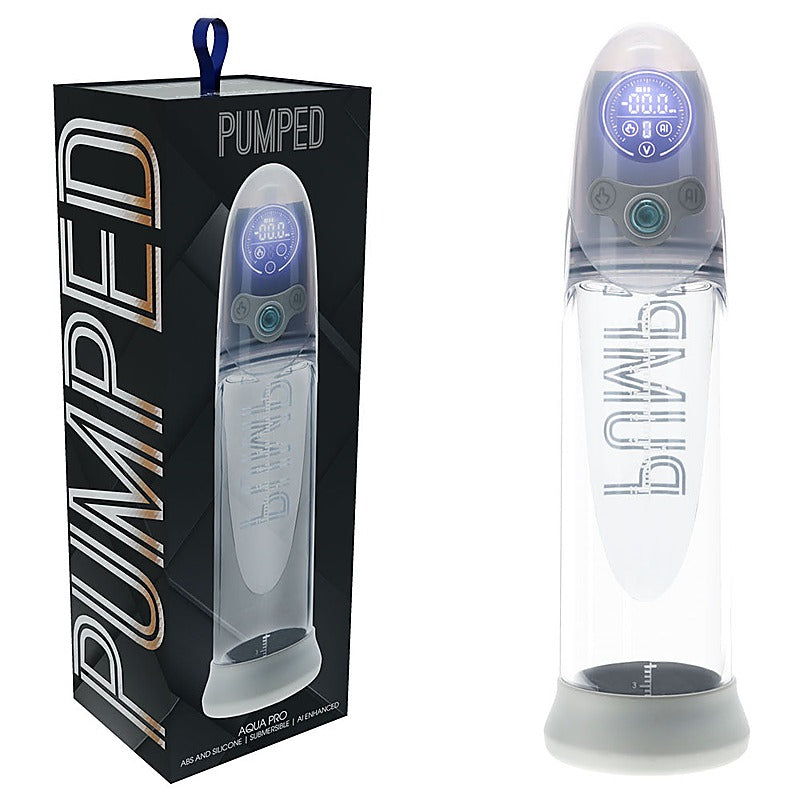 Shots Toys PUMPED AI-Enabled Submersible Auto Penis Pump - Penis Pumps And Stretchers