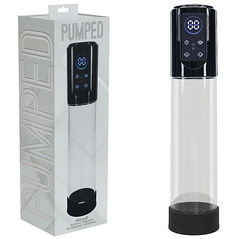Shots Toys PUMPED MegaLift Automatic Mens Penis Pump - Penis Pumps And Stretchers
