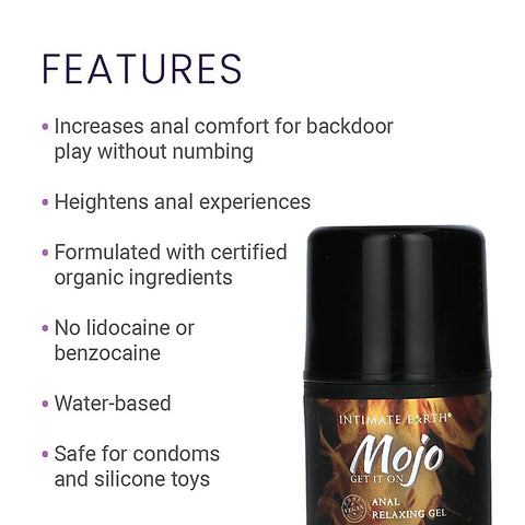 MOJO Clove Oil Anal Relaxing Gel by Intimate Earth - Anal Lubes