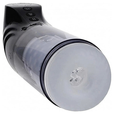PUMPED Strokemate Thrusting Auto Masturbator by Shots Toys - Masturbators and Strokers
