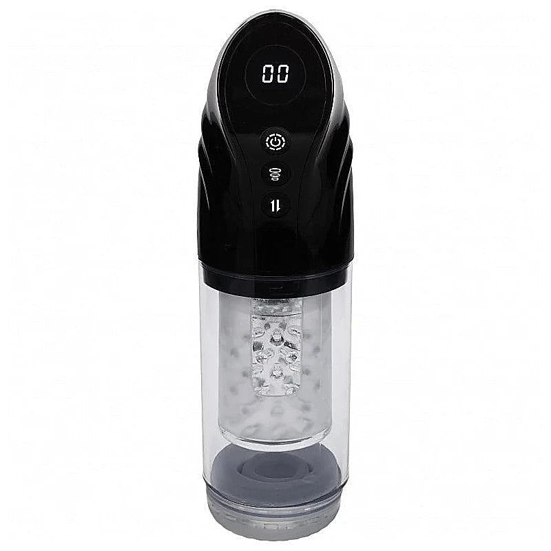 PUMPED Strokemate Thrusting Auto Masturbator by Shots Toys - Masturbators and Strokers