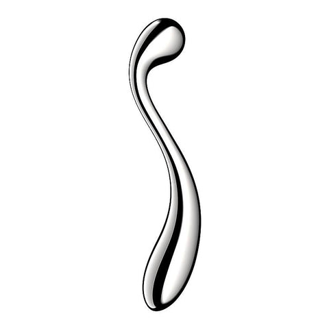 Satisfyer Star Force 4 Chrome 26 cm Steel Dildo - Steel Sex Toys
