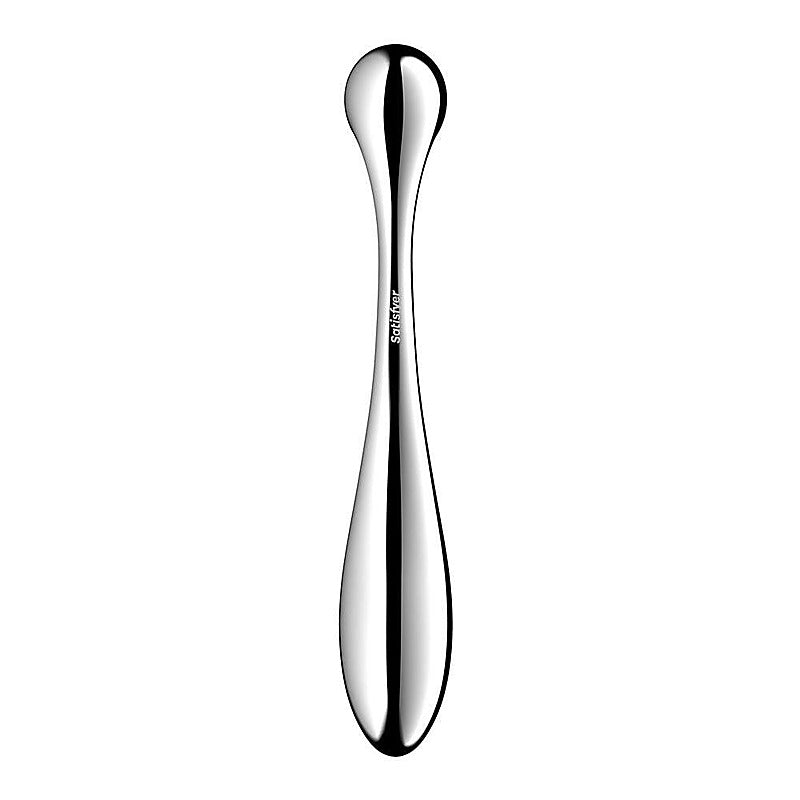 Satisfyer Star Force 4 Chrome 26 cm Steel Dildo - Steel Sex Toys