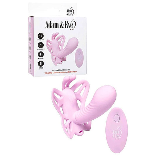 Adam & Eve VENUS G-SPOT BUTTERFLY Vibrator With Remote - Remote Control Vibrators