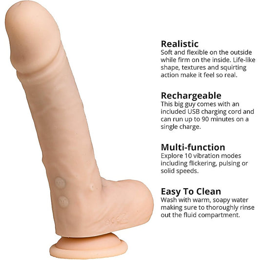 Adam & Eve THE MONEY SHOT SQUIRTER Realistic Dong - Realistic Dildos