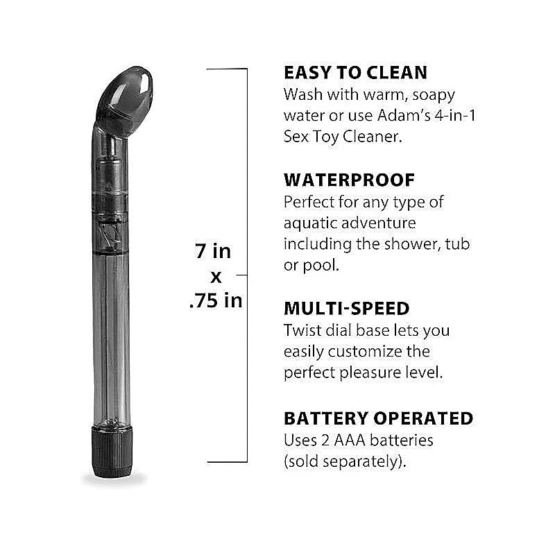 P-Spot Milker Pulsating Prostate Massager by Adam & Eve - Prostate Toys