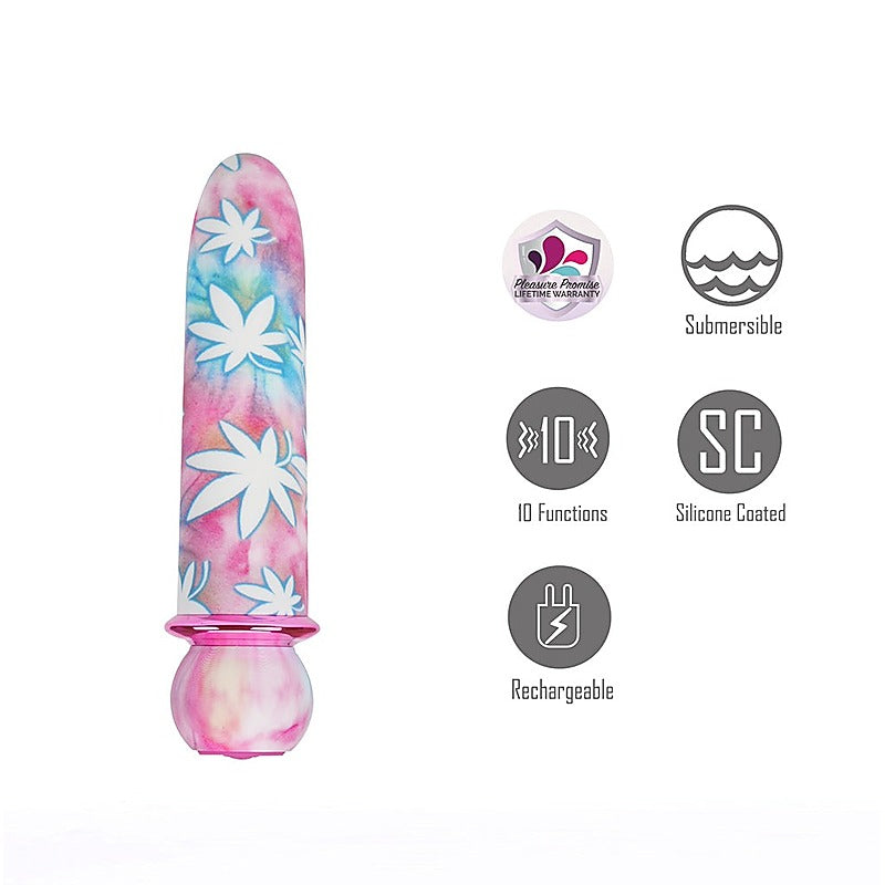 Maia JAGUAR 420 Tie Dye Bullet Vibrator by Maia Toys - Bullet Vibrators