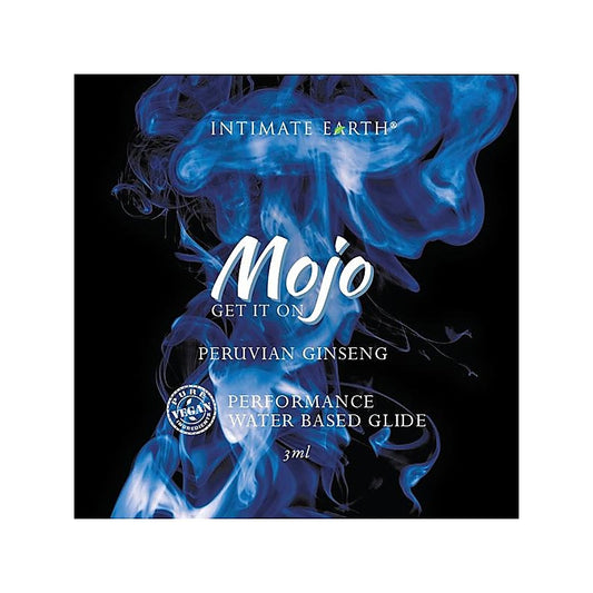 MOJO Peruvian Ginseng Water based Performance Glide 3ml Foil - Water Based Lubes